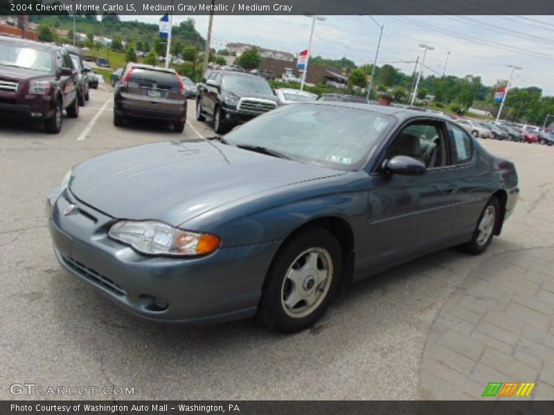 Medium Gray Metallic / Medium Gray 2004 Chevrolet Monte Carlo LS