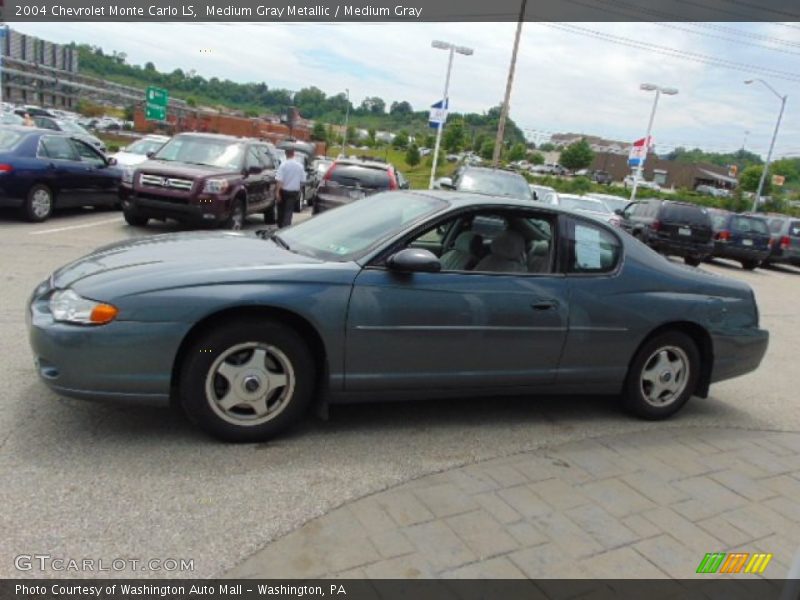 Medium Gray Metallic / Medium Gray 2004 Chevrolet Monte Carlo LS