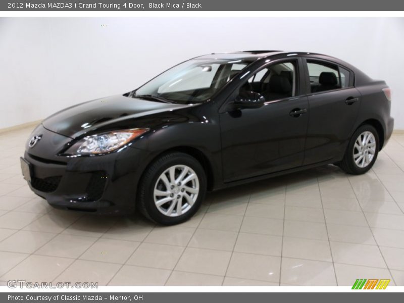 Black Mica / Black 2012 Mazda MAZDA3 i Grand Touring 4 Door