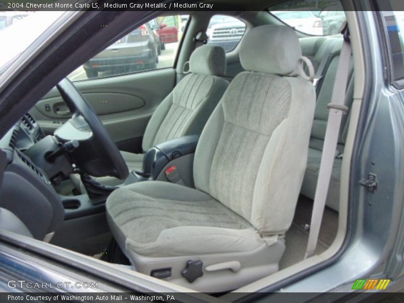 Medium Gray Metallic / Medium Gray 2004 Chevrolet Monte Carlo LS