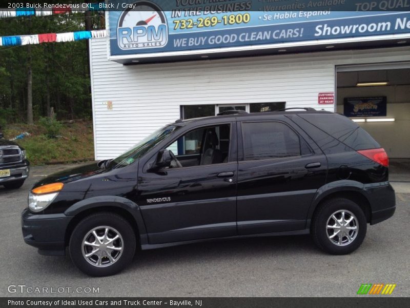 Black / Gray 2003 Buick Rendezvous CXL