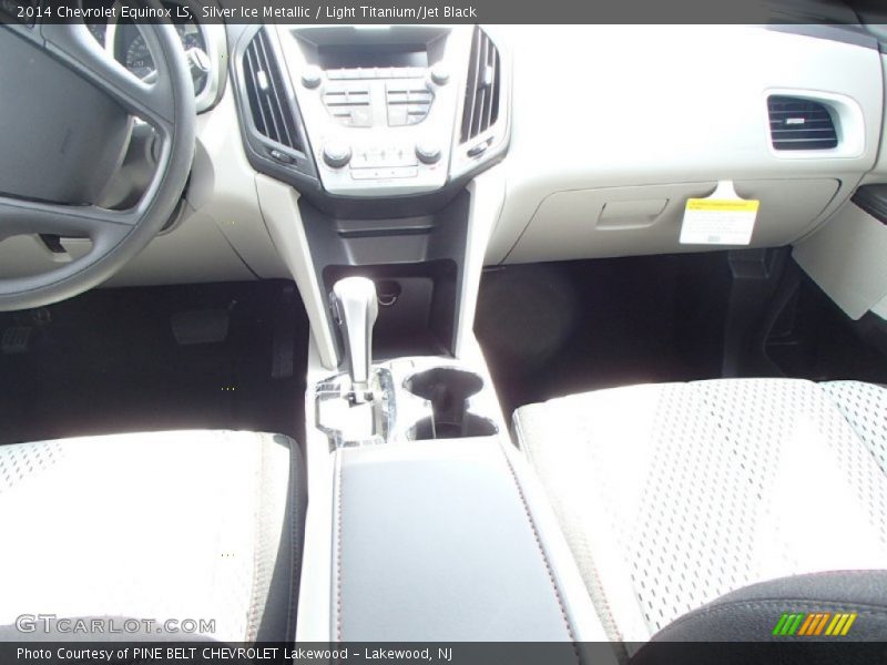 Silver Ice Metallic / Light Titanium/Jet Black 2014 Chevrolet Equinox LS