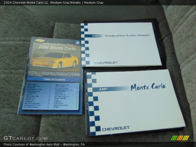 Medium Gray Metallic / Medium Gray 2004 Chevrolet Monte Carlo LS