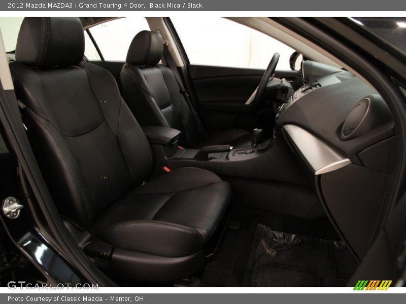 Black Mica / Black 2012 Mazda MAZDA3 i Grand Touring 4 Door