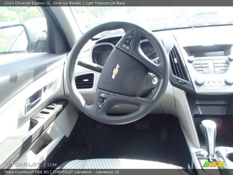 Silver Ice Metallic / Light Titanium/Jet Black 2014 Chevrolet Equinox LS