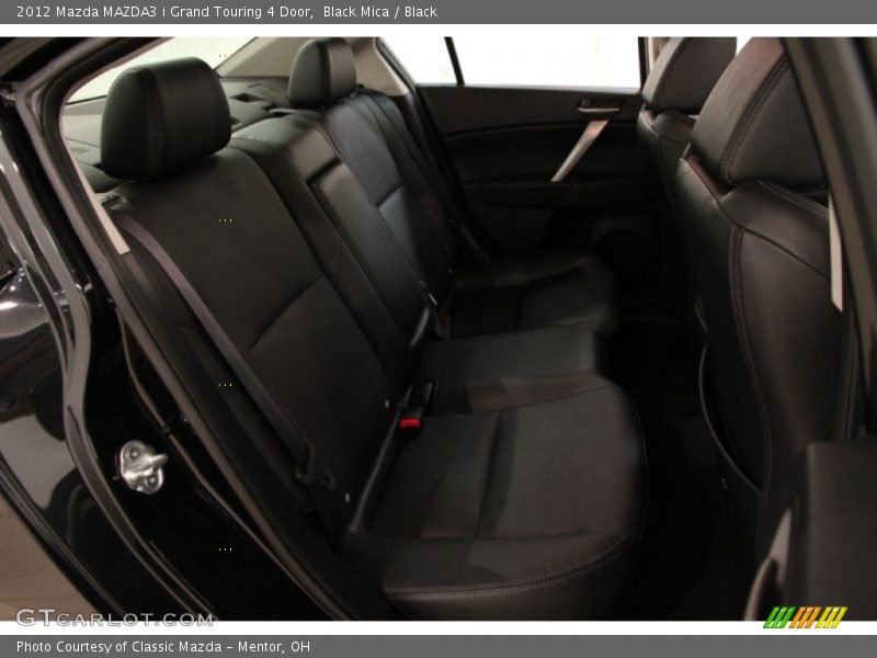 Black Mica / Black 2012 Mazda MAZDA3 i Grand Touring 4 Door