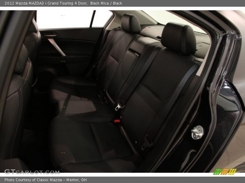 Black Mica / Black 2012 Mazda MAZDA3 i Grand Touring 4 Door