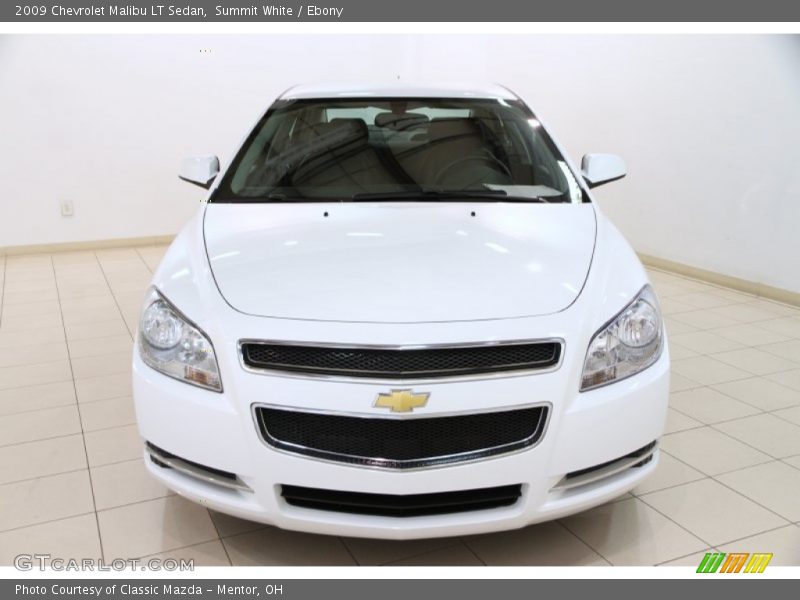 Summit White / Ebony 2009 Chevrolet Malibu LT Sedan