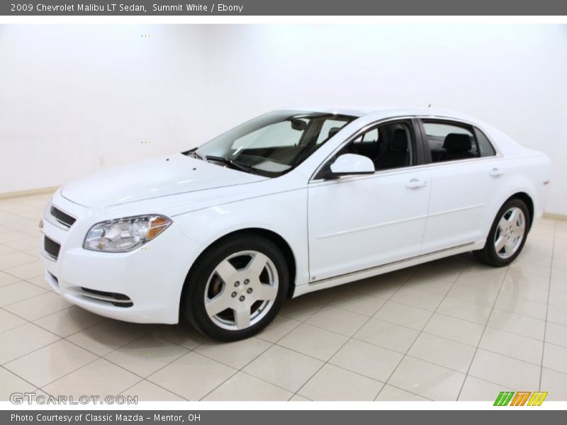 Summit White / Ebony 2009 Chevrolet Malibu LT Sedan