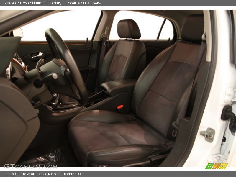 Summit White / Ebony 2009 Chevrolet Malibu LT Sedan