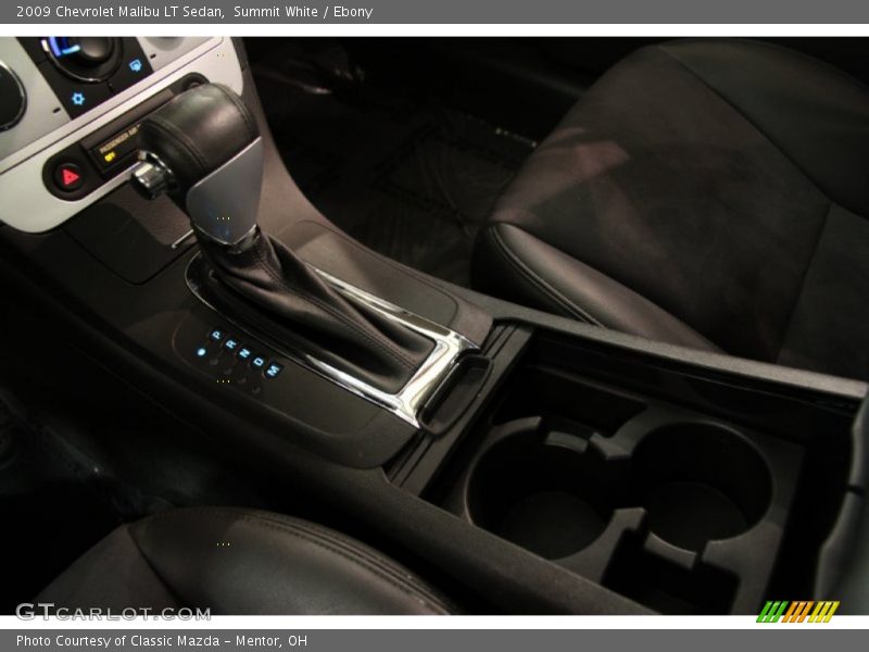 Summit White / Ebony 2009 Chevrolet Malibu LT Sedan