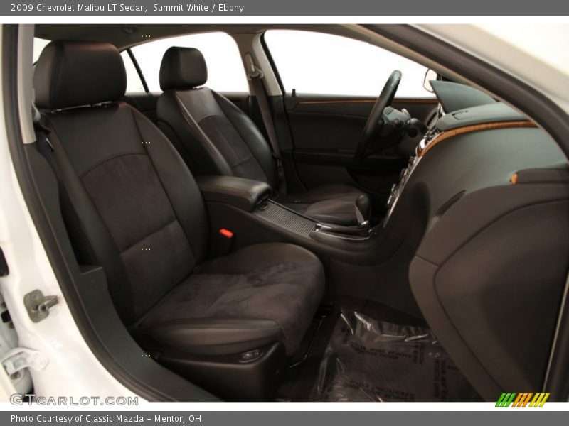 Summit White / Ebony 2009 Chevrolet Malibu LT Sedan