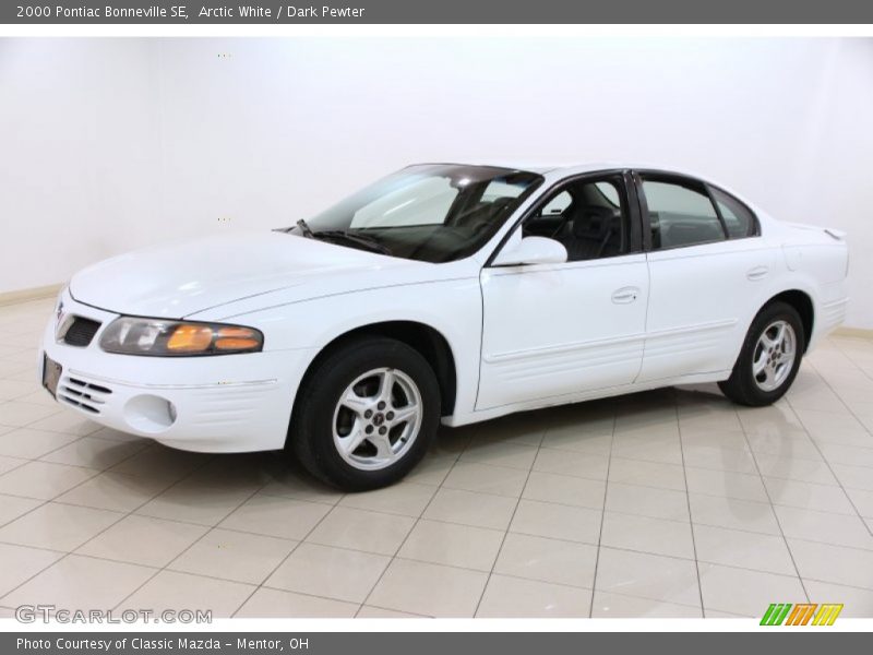 Arctic White / Dark Pewter 2000 Pontiac Bonneville SE