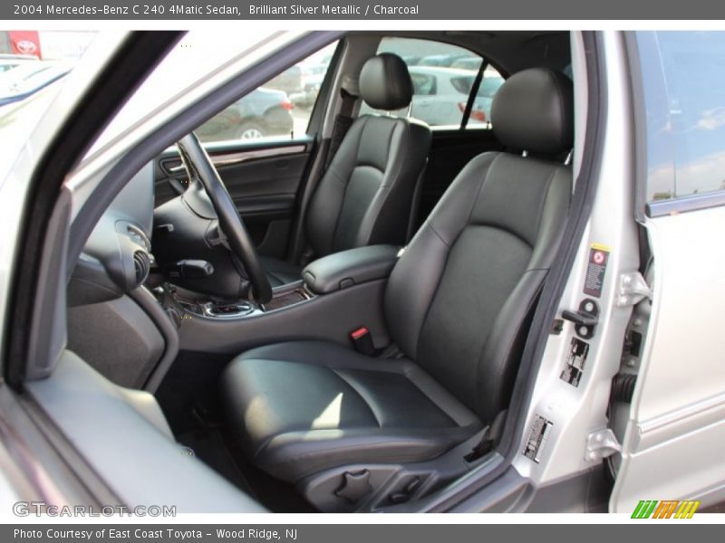 Brilliant Silver Metallic / Charcoal 2004 Mercedes-Benz C 240 4Matic Sedan