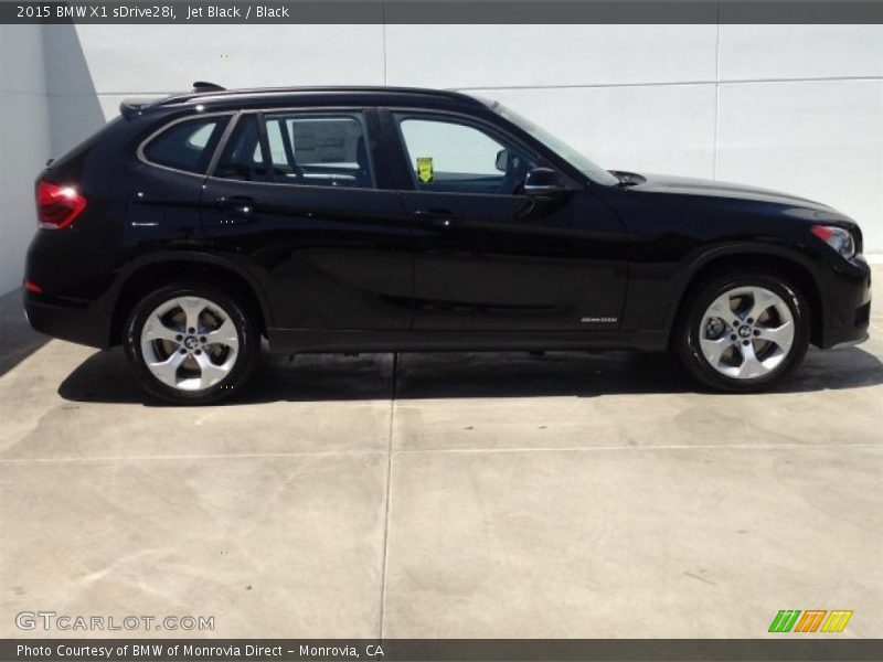 Jet Black / Black 2015 BMW X1 sDrive28i