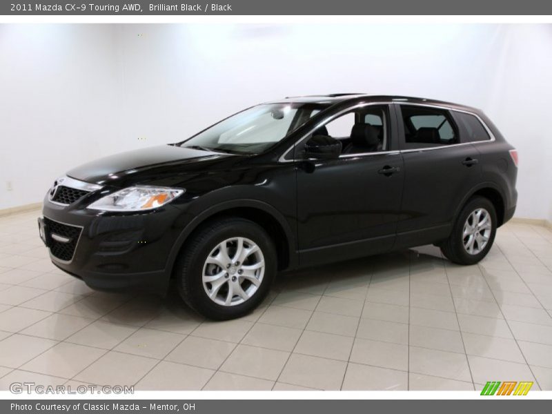 Brilliant Black / Black 2011 Mazda CX-9 Touring AWD