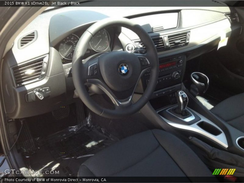 Jet Black / Black 2015 BMW X1 sDrive28i