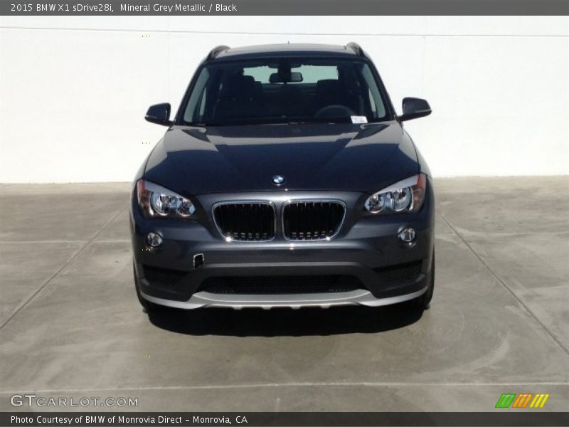 Mineral Grey Metallic / Black 2015 BMW X1 sDrive28i