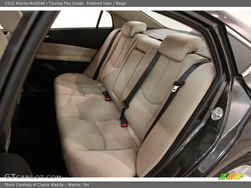 Polished Slate / Beige 2013 Mazda MAZDA6 i Touring Plus Sedan