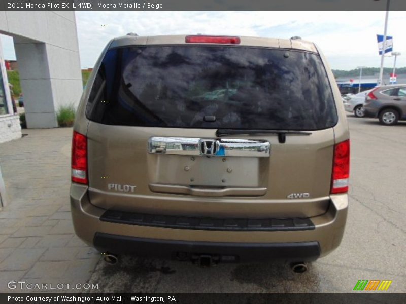 Mocha Metallic / Beige 2011 Honda Pilot EX-L 4WD