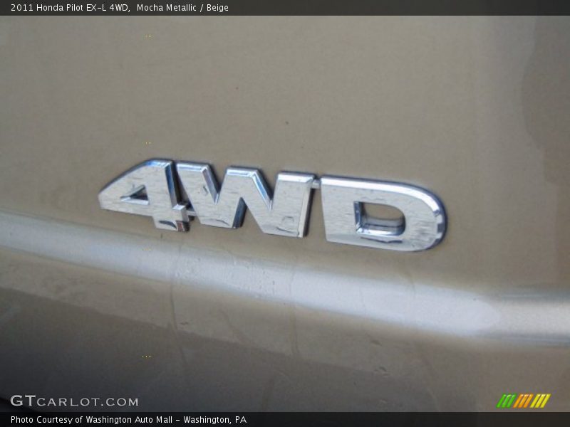 Mocha Metallic / Beige 2011 Honda Pilot EX-L 4WD