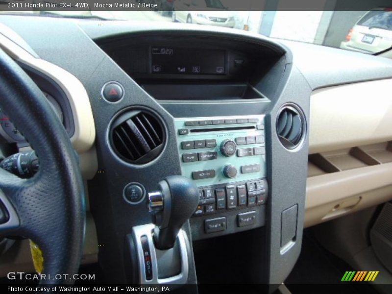 Mocha Metallic / Beige 2011 Honda Pilot EX-L 4WD