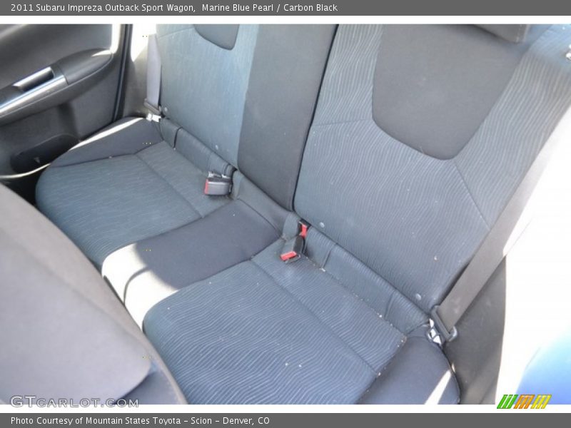 Marine Blue Pearl / Carbon Black 2011 Subaru Impreza Outback Sport Wagon
