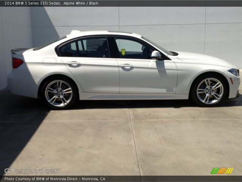 Alpine White / Black 2014 BMW 3 Series 335i Sedan