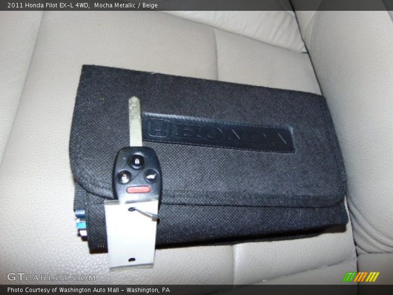 Mocha Metallic / Beige 2011 Honda Pilot EX-L 4WD
