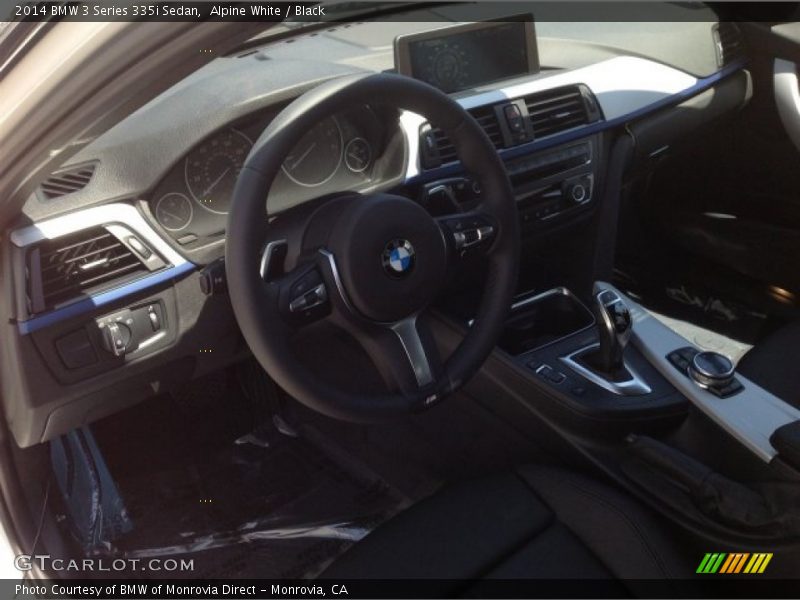 Alpine White / Black 2014 BMW 3 Series 335i Sedan