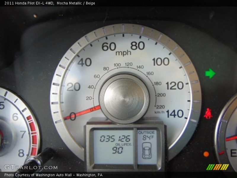 Mocha Metallic / Beige 2011 Honda Pilot EX-L 4WD