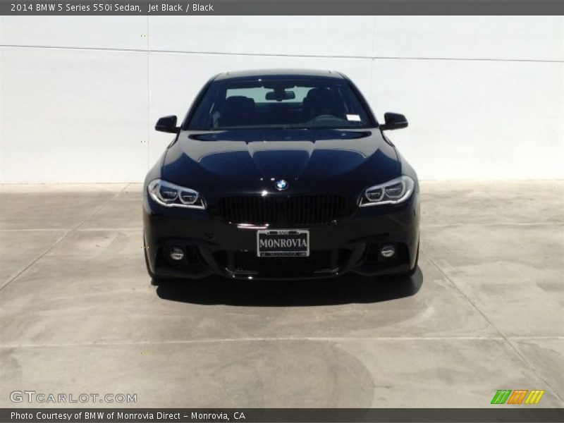 Jet Black / Black 2014 BMW 5 Series 550i Sedan