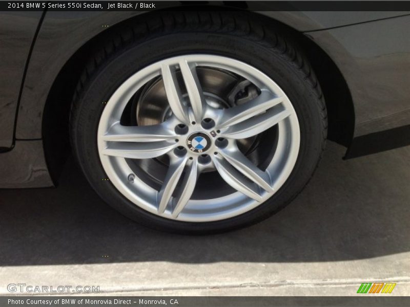 Jet Black / Black 2014 BMW 5 Series 550i Sedan
