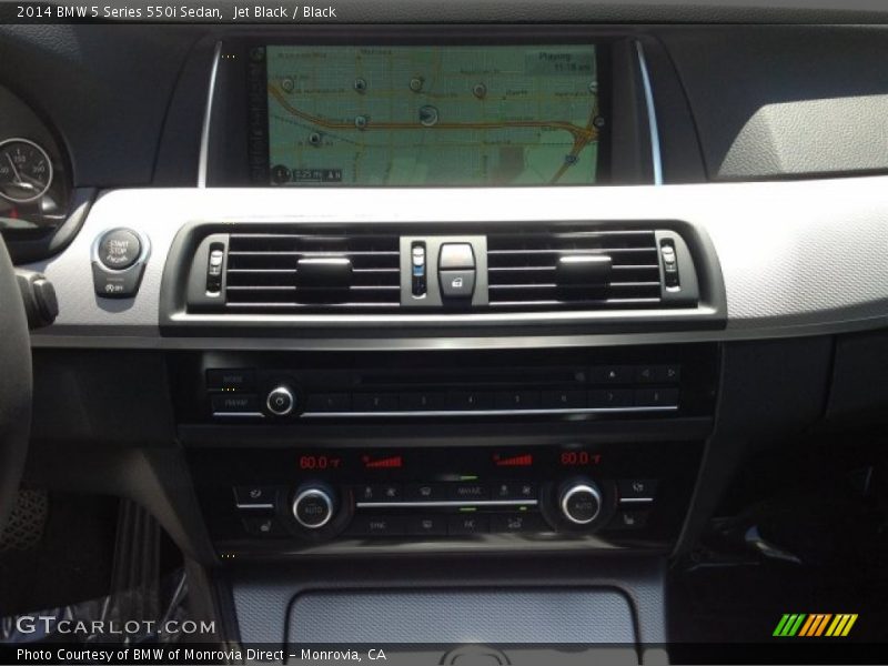 Jet Black / Black 2014 BMW 5 Series 550i Sedan