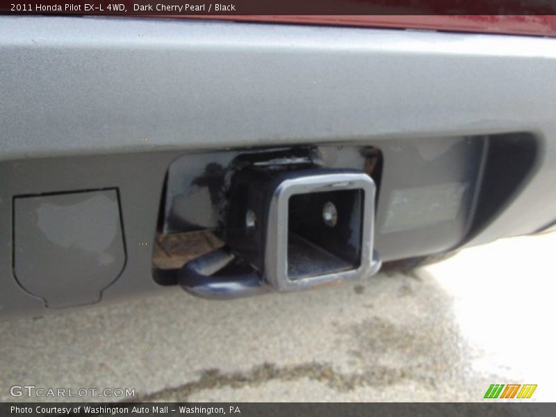 Dark Cherry Pearl / Black 2011 Honda Pilot EX-L 4WD