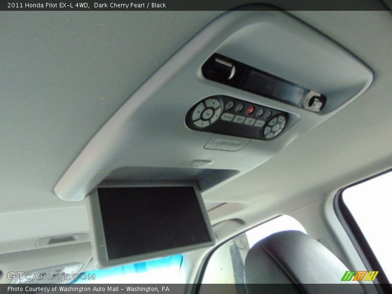 Dark Cherry Pearl / Black 2011 Honda Pilot EX-L 4WD