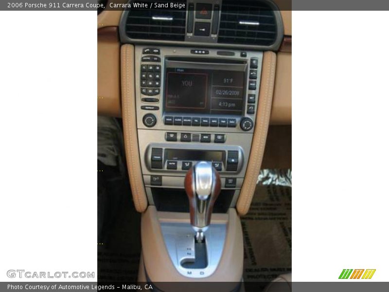 Carrara White / Sand Beige 2006 Porsche 911 Carrera Coupe