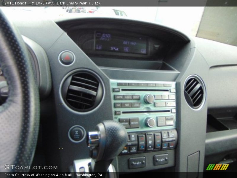 Dark Cherry Pearl / Black 2011 Honda Pilot EX-L 4WD