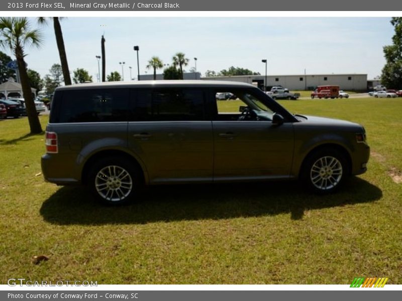 Mineral Gray Metallic / Charcoal Black 2013 Ford Flex SEL