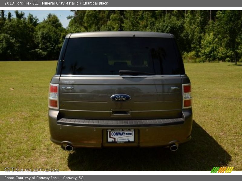 Mineral Gray Metallic / Charcoal Black 2013 Ford Flex SEL