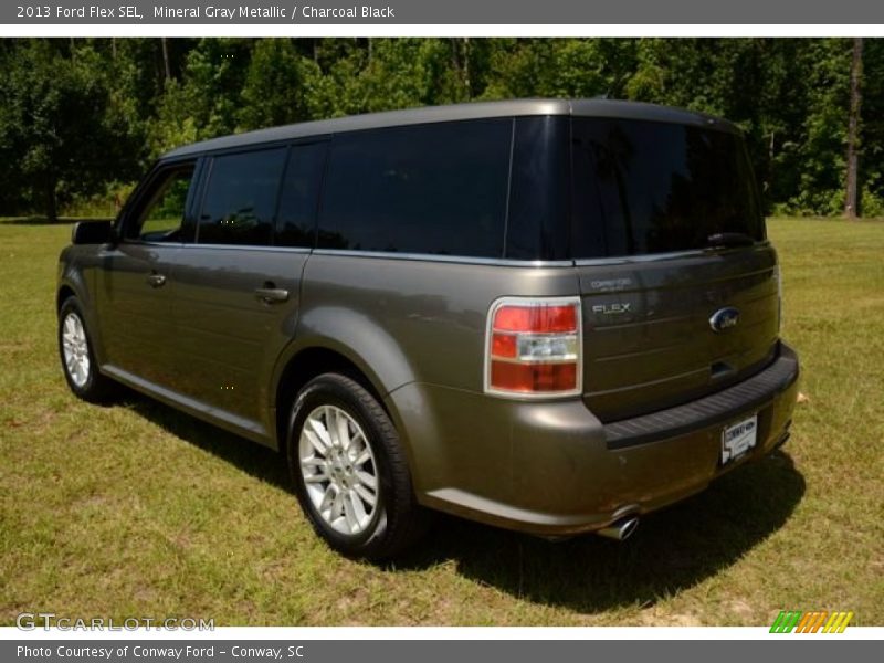 Mineral Gray Metallic / Charcoal Black 2013 Ford Flex SEL