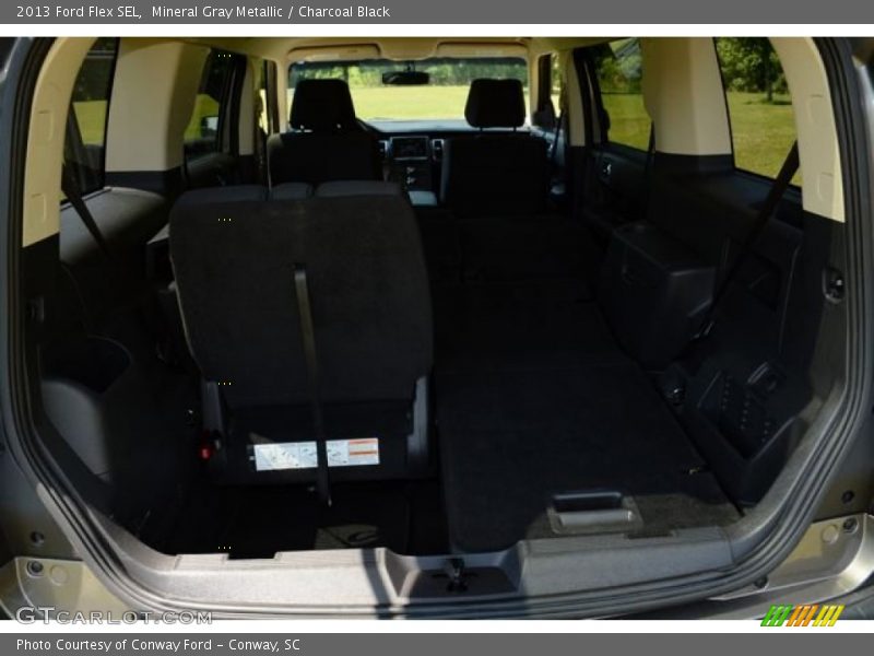 Mineral Gray Metallic / Charcoal Black 2013 Ford Flex SEL
