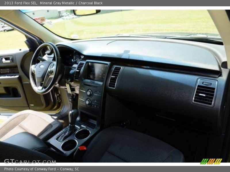 Mineral Gray Metallic / Charcoal Black 2013 Ford Flex SEL