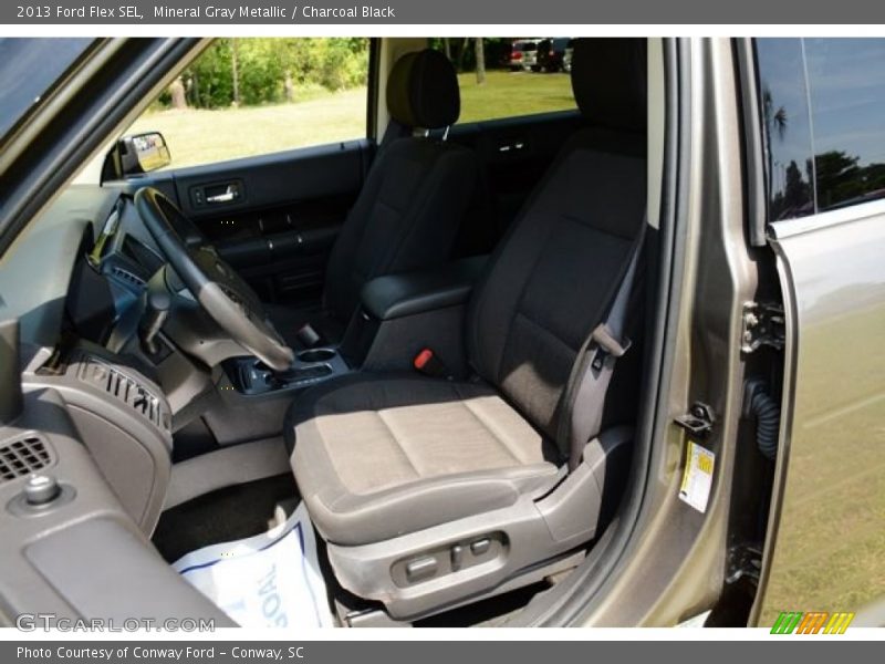 Mineral Gray Metallic / Charcoal Black 2013 Ford Flex SEL