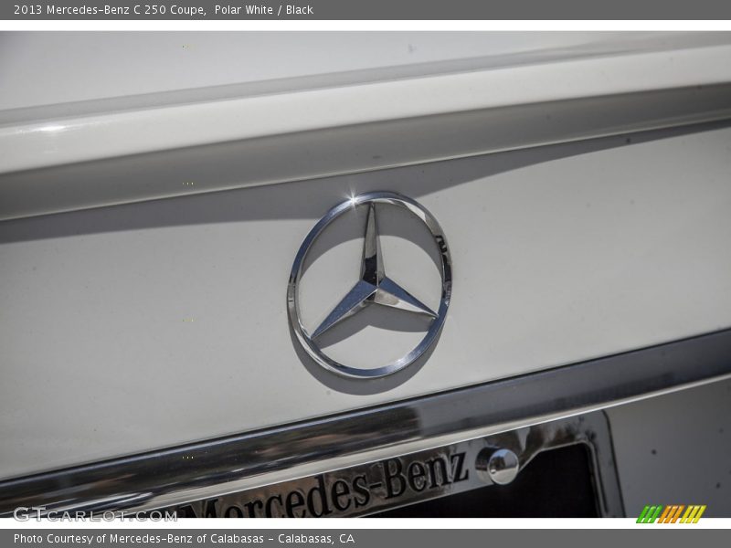 Polar White / Black 2013 Mercedes-Benz C 250 Coupe