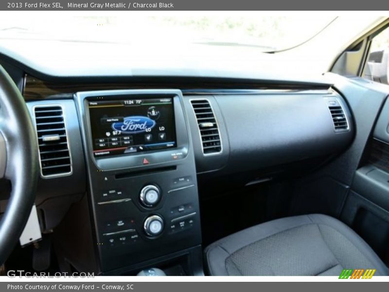 Mineral Gray Metallic / Charcoal Black 2013 Ford Flex SEL