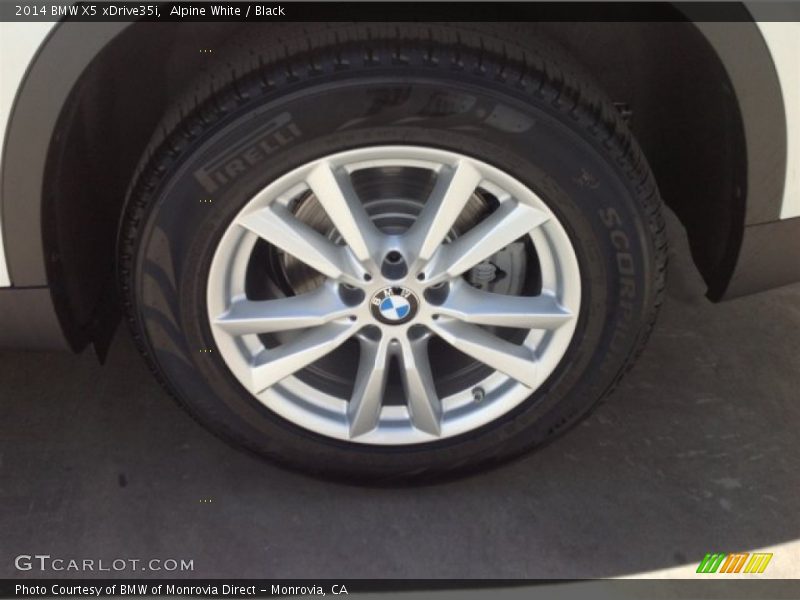 Alpine White / Black 2014 BMW X5 xDrive35i