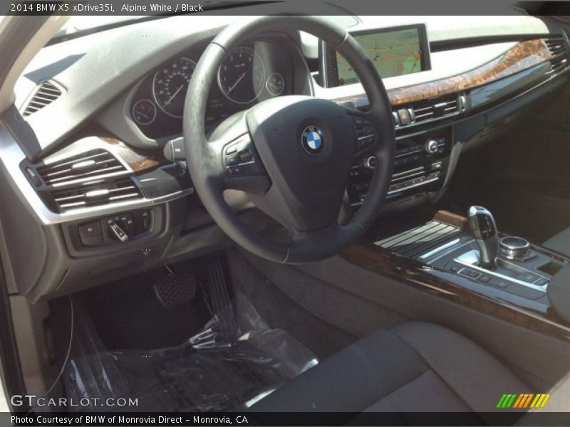 Alpine White / Black 2014 BMW X5 xDrive35i