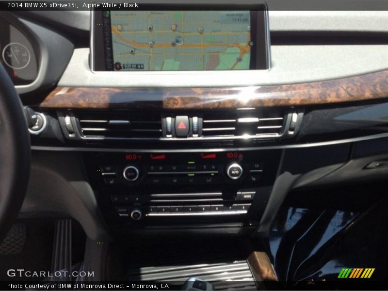 Alpine White / Black 2014 BMW X5 xDrive35i