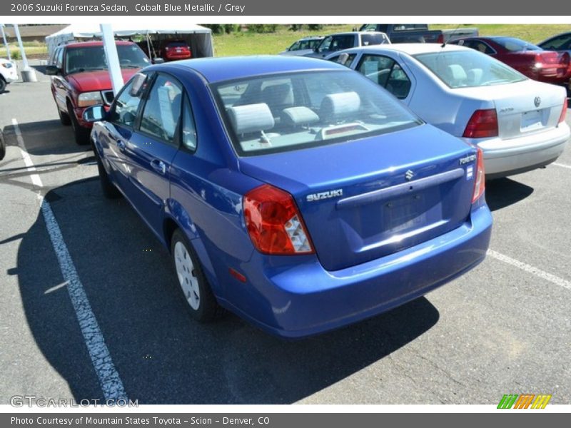 Cobalt Blue Metallic / Grey 2006 Suzuki Forenza Sedan